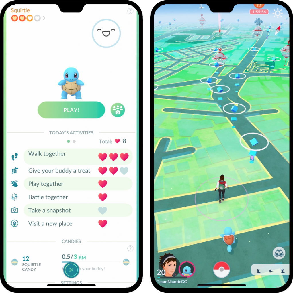 Pokémon Go will soon follow you on the map