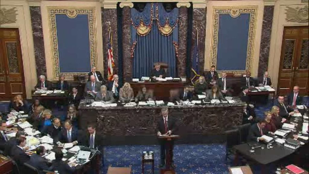 Trump slams impeachment trial, touts U.S. economy at World Economic Forum – Global News