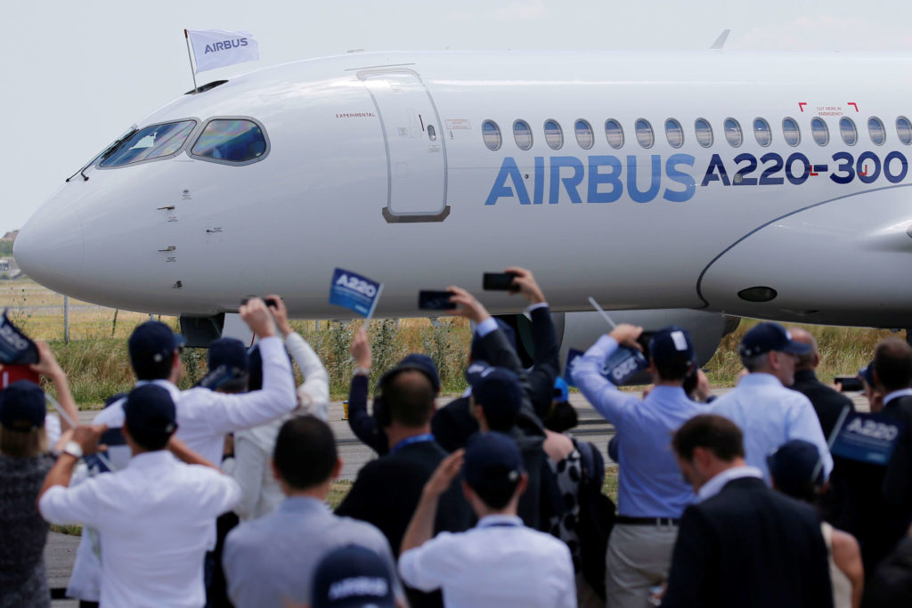 Bombardier shares crater on profit warning, Airbus A220 writedown – CNBC