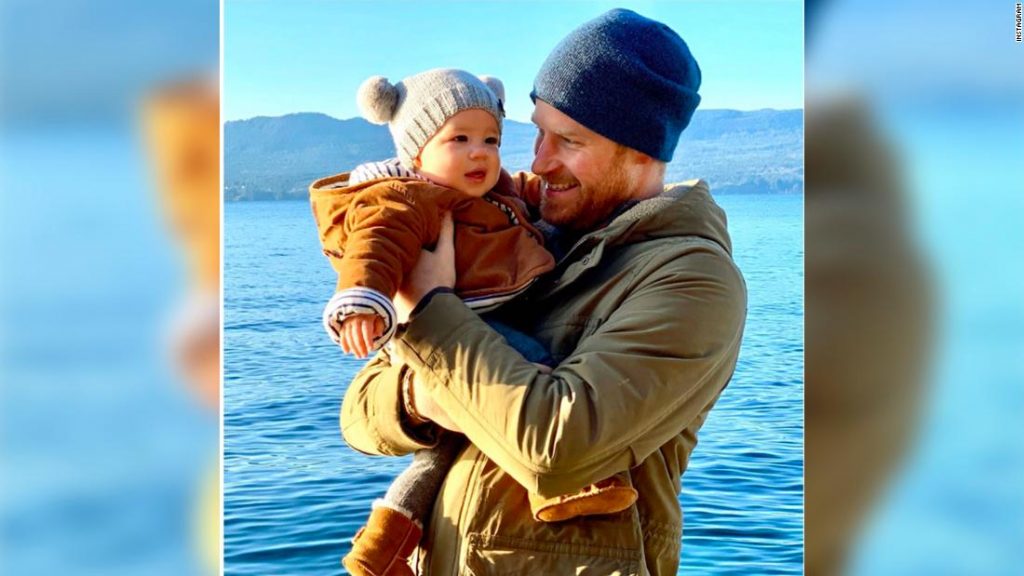 Prince Harry and Meghan Markle share cute new photo of baby Archie