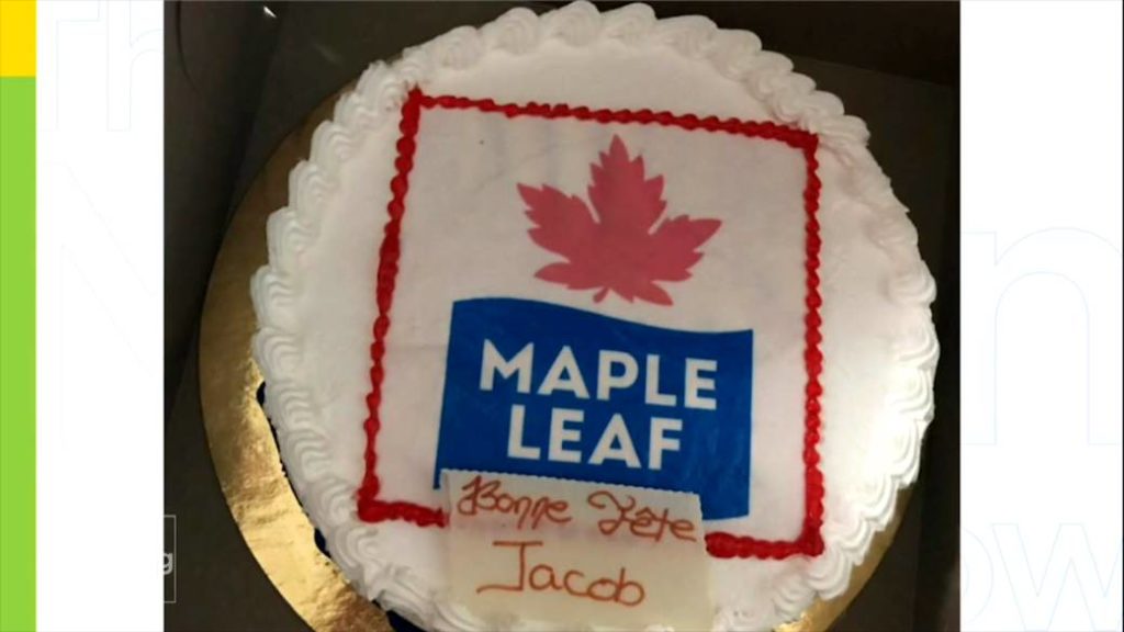 Botched cake leads to belated birthday surprise for young Toronto Maple Leafs fan in Montreal – Global News
