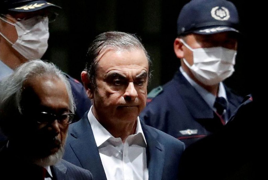 Ghosn fled Japan after security firm hired by Nissan stopped surveillance