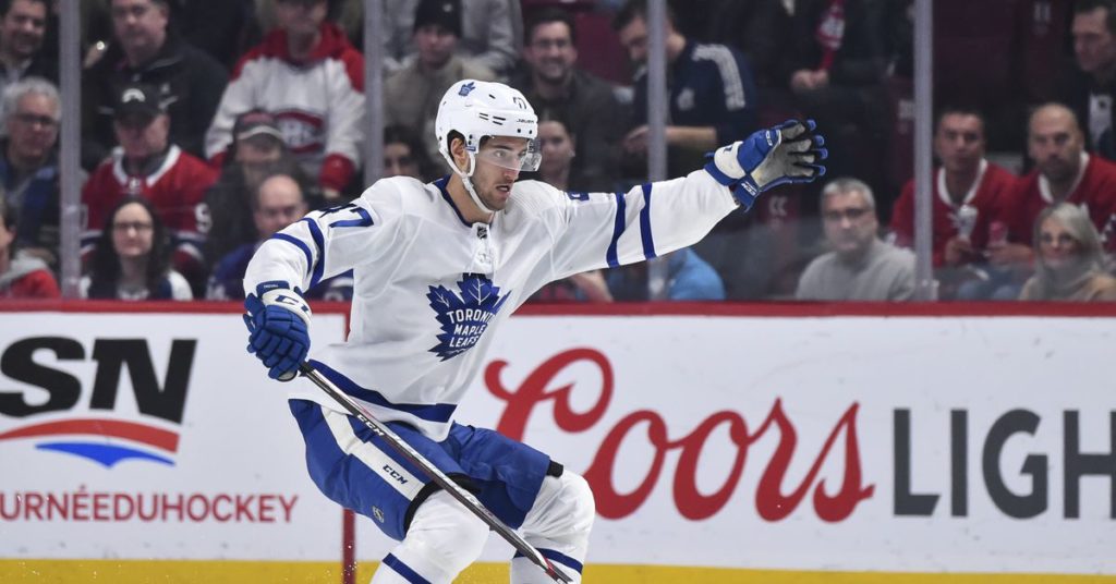 Maple Leafs extend Pierre Engvall for two seasons – Pension Plan Puppets