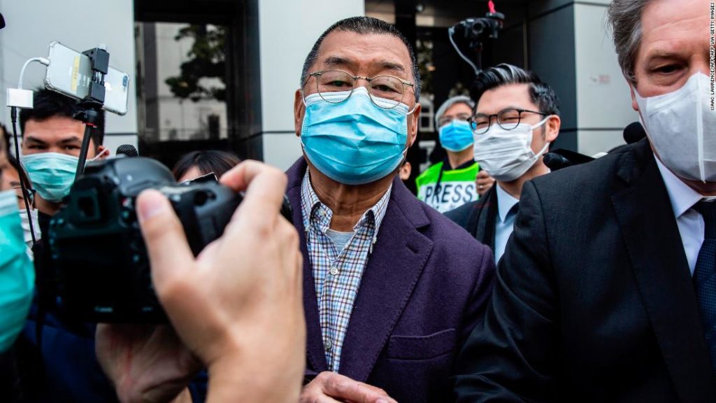 Hong Kong pro-democracy media mogul Jimmy Lai arrested for 'illegal assembly' over 2019 protest – CNN