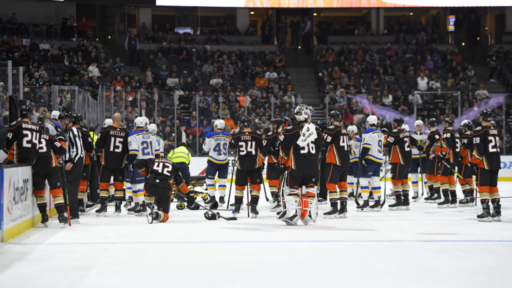 St. Louis Blues to update Bouwmeester’s condition following collapse – 680 News