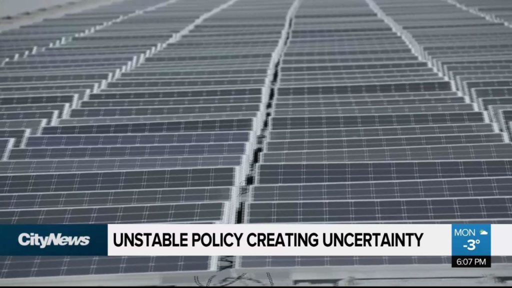 Unstable climate policy creating energy investment uncertain – CityNews