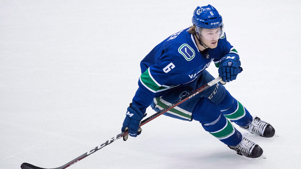 Canucks’ Brock Boeser to miss at least two games due to injury