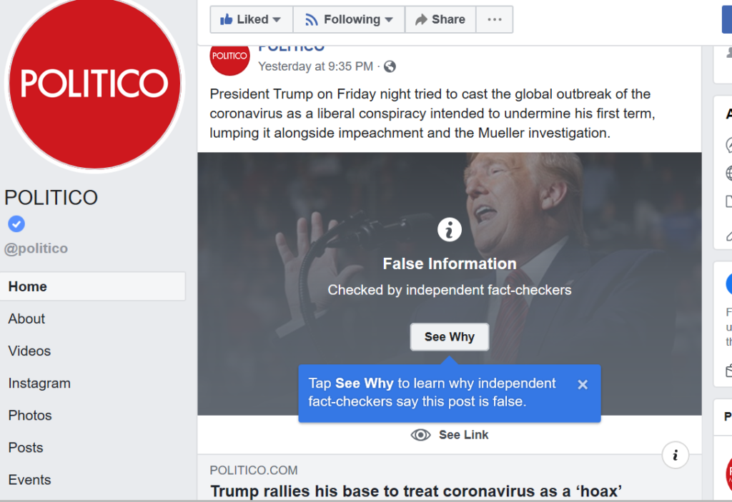 Media Charges Trump With Calling Coronavirus A 'Hoax.' He Didn't. – The Federalist