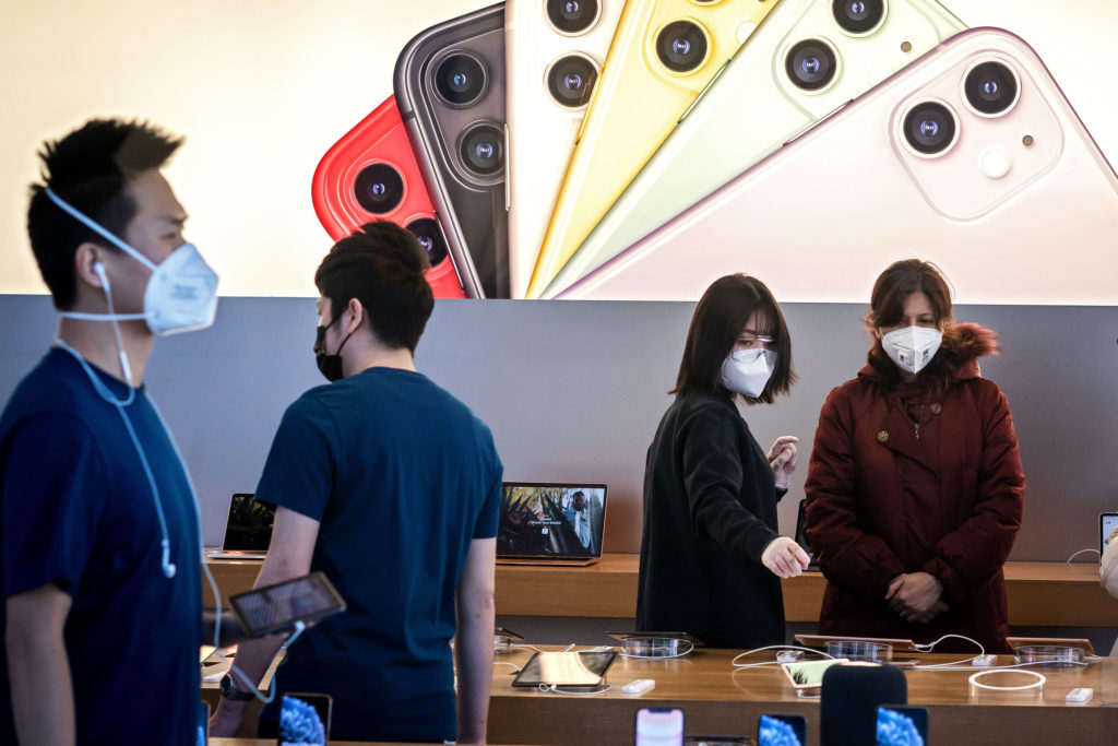 All but four of Apple's stores in mainland China have reopened after coronavirus shutdown – CNBC
