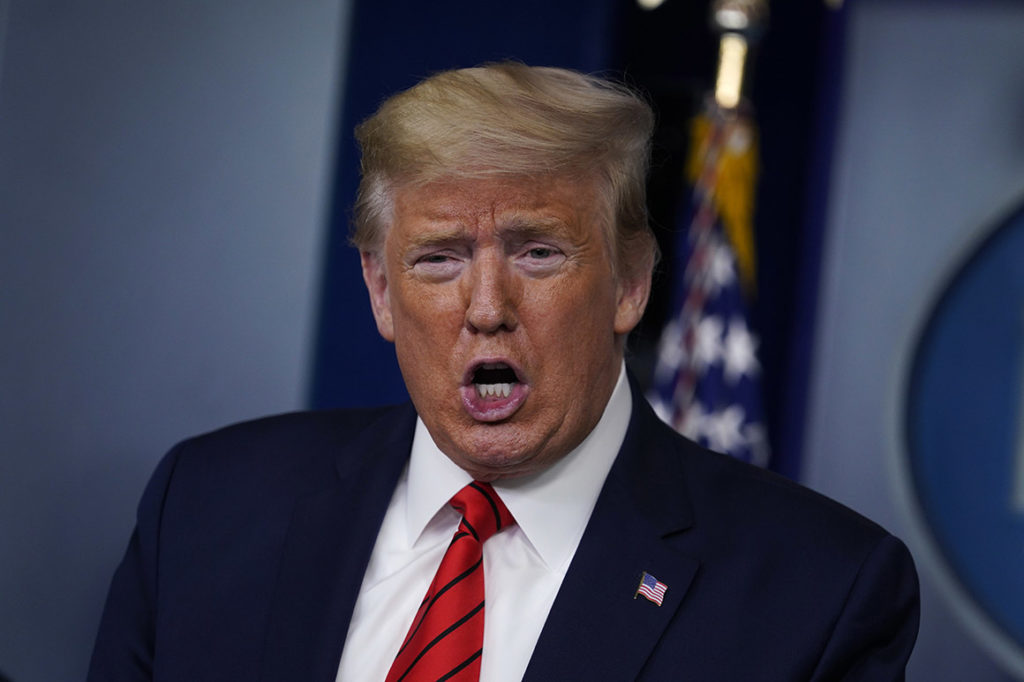 Trump drops his coronavirus media detente – POLITICO