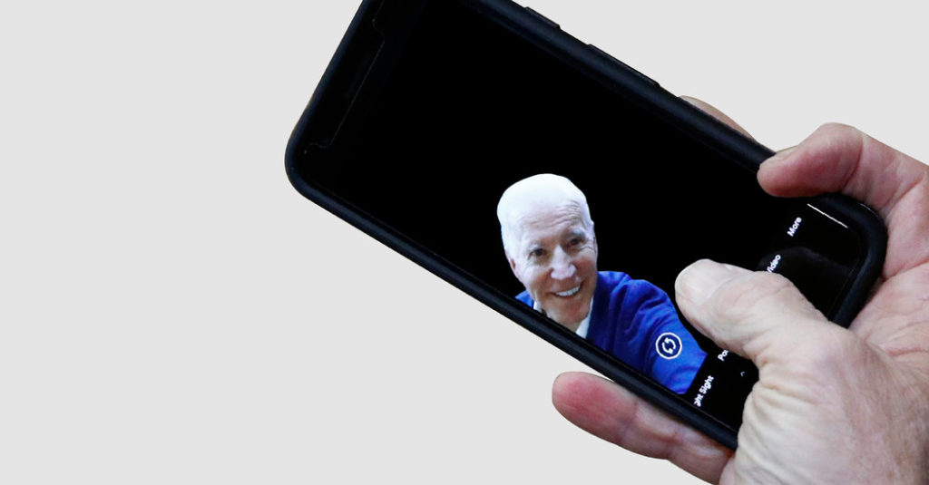 On Politics: Does Biden Need to Turn the Flash On? – The New York Times