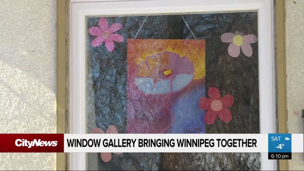 Window art brings life to Winnipeg – CityNews Winnipeg