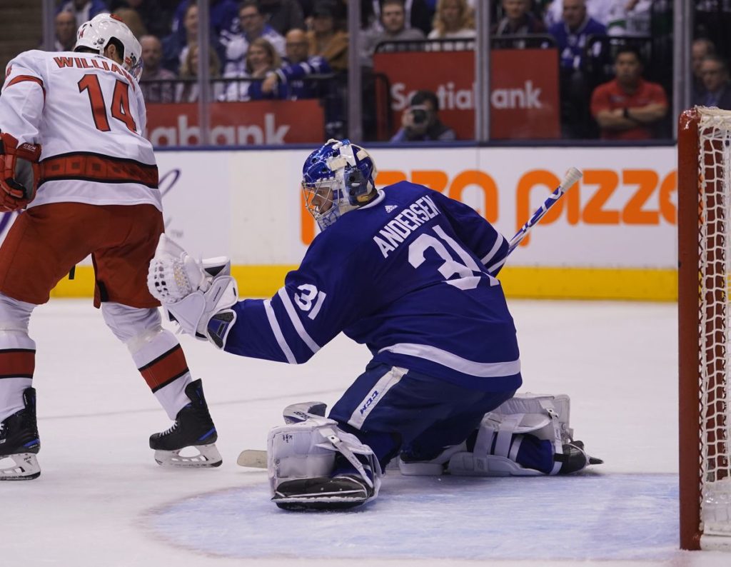 Maple Leafs shake off dust from embarrassing Hurricanes loss – The Globe and Mail