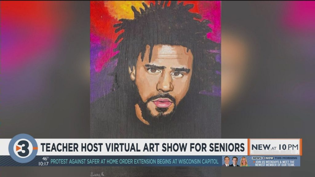 Teacher hosts virtual art show for seniors – Channel3000.com – WISC-TV3