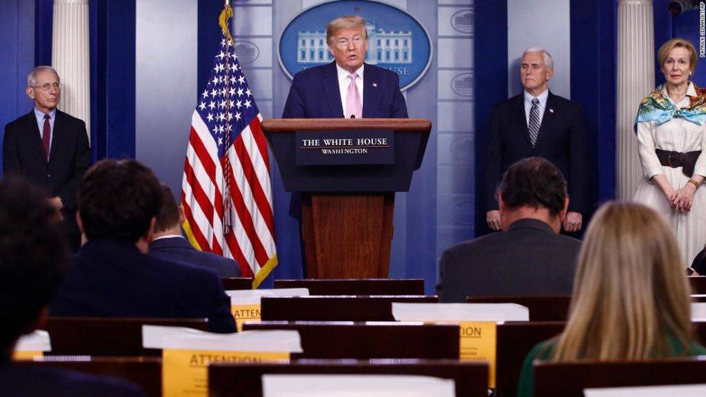 Trump considering second task force on reopening economy – CNN