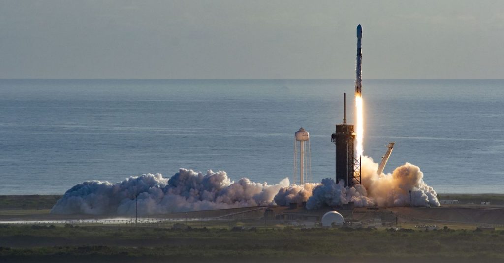 Watch SpaceX launch its latest batch of 60 internet-beaming satellites to orbit – The Verge