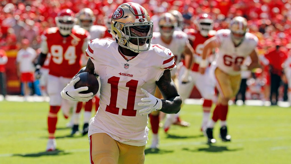 Eagles acquire Marquise Goodwin from 49ers