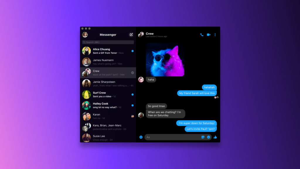 Facebook launches Messenger app for Windows and macOS