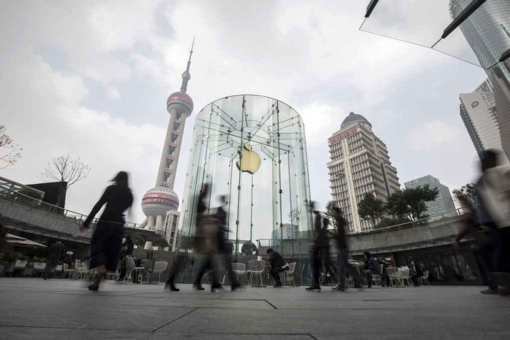 iPhone sales in China drop in May