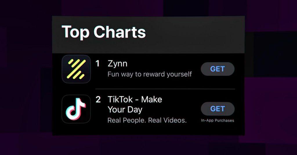 TikTok clone Zynn has now been removed from the iOS App Store as well – The Verge