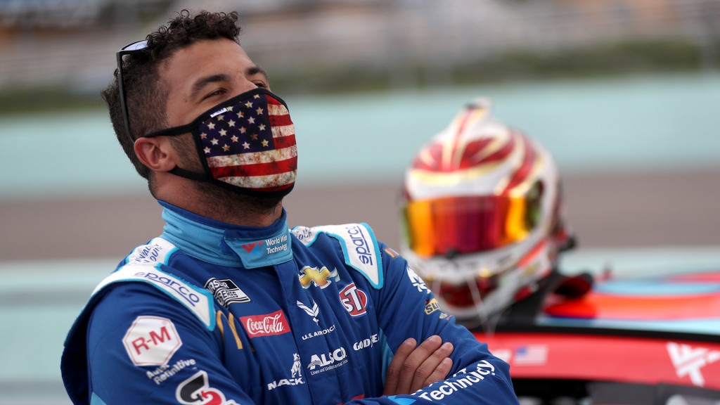 Mike Skinner's son said Bubba Wallace should've been dragged 'around the pits' with noose – Sporting News