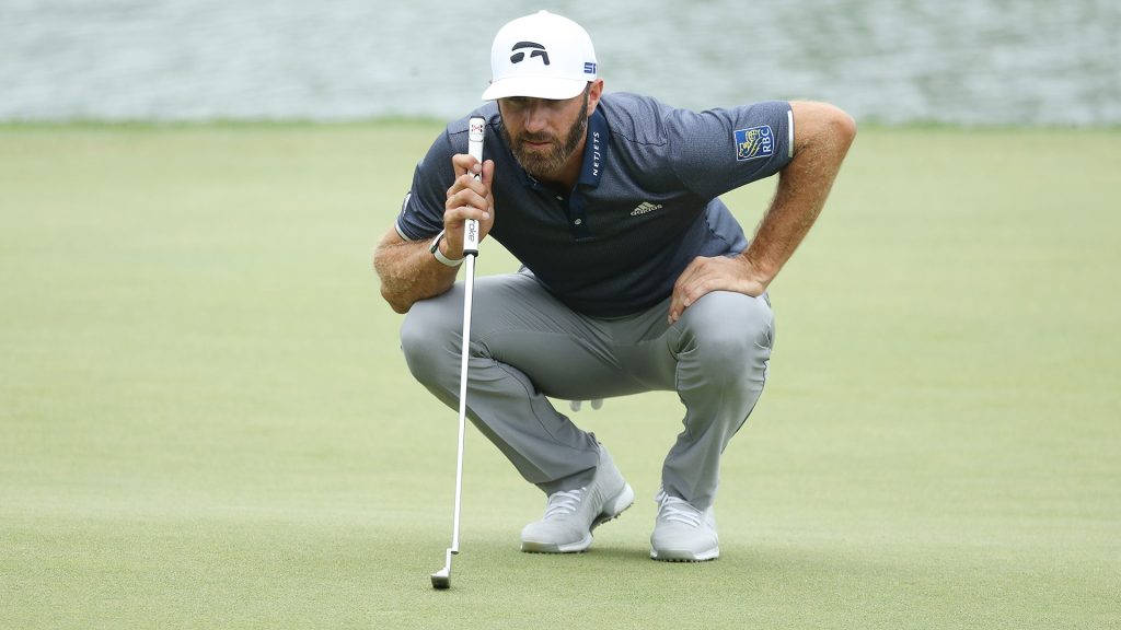 Dustin Johnson hangs on to win Travelers Championship