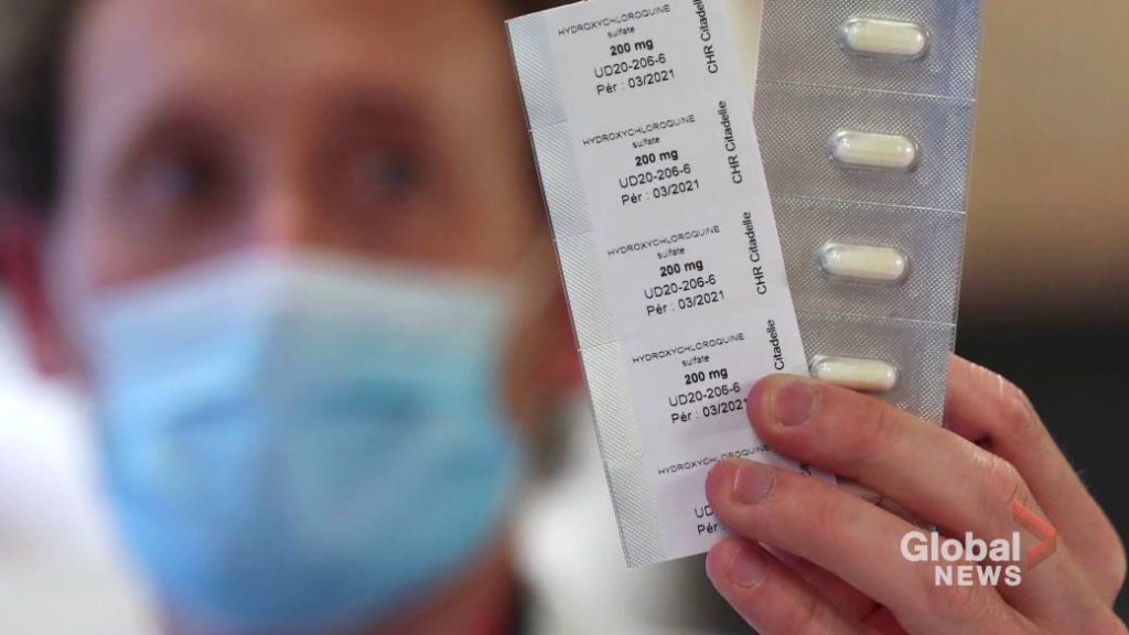 Hydroxychloroquine doesn’t prevent COVID-19 in people exposed to the virus, study finds – Globalnews.ca