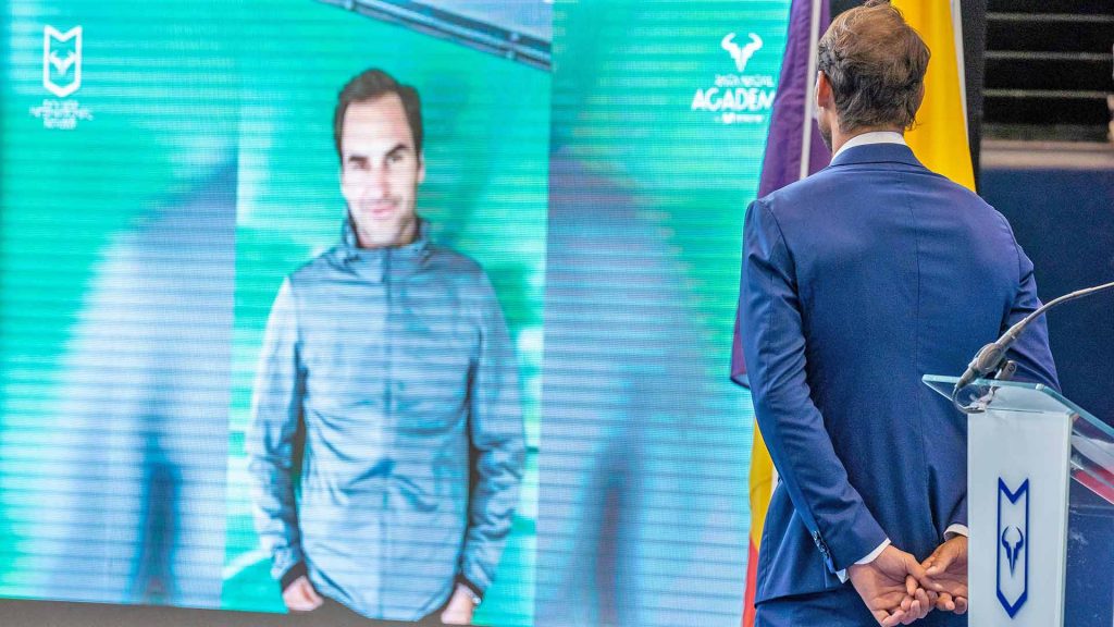 Rafael Nadal, Roger Federer Give Graduates Secrets To Success – ATP Tour