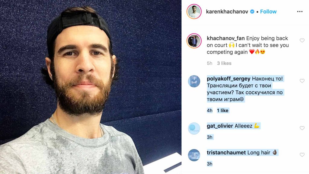 Karen Khachanov Hits The Court: Social Media Roundup – ATP Tour