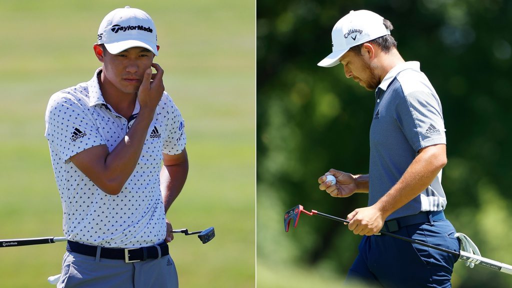 Watch (or don't): Collin Morikawa, Xander Schauffele suffer brutal lip-outs – Golf Channel