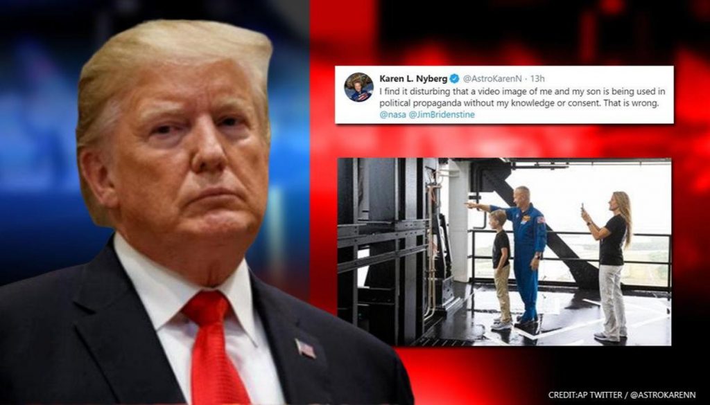 Donald Trumps campaign team pulls ad featuring NASA astronauts after backlash – Republic World – Republic World