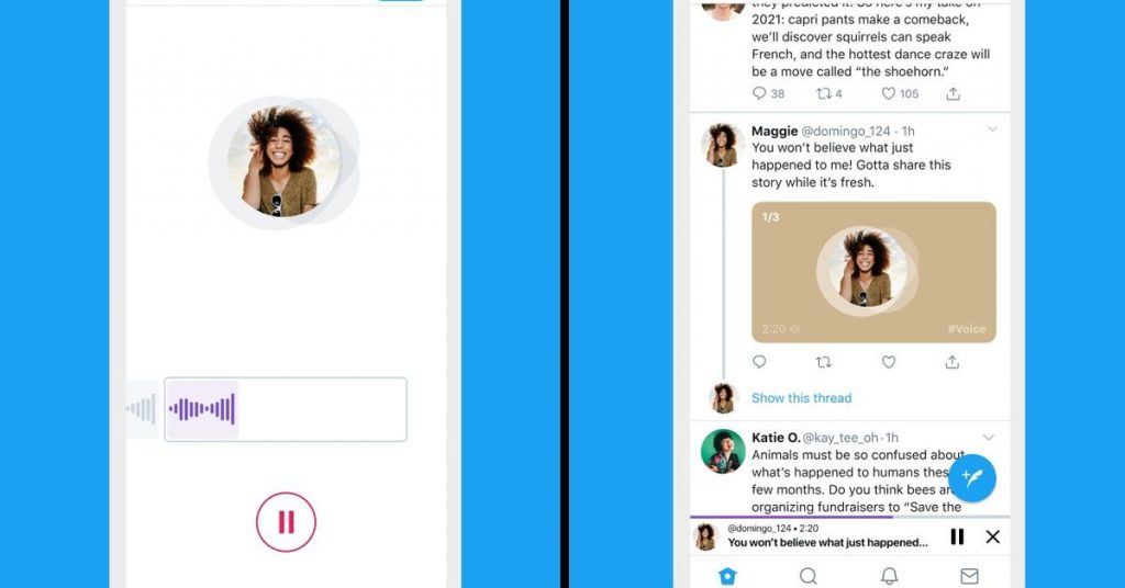Twitter starts rolling out audio tweets on iOS – The Verge