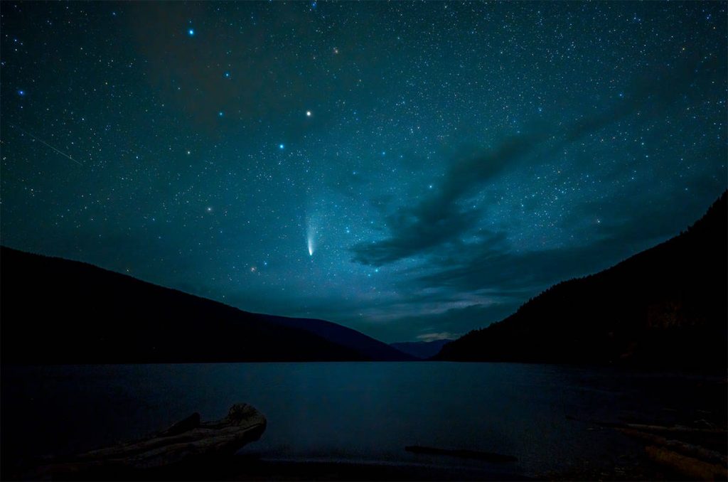Comet NEOWISE soars over Revelstoke