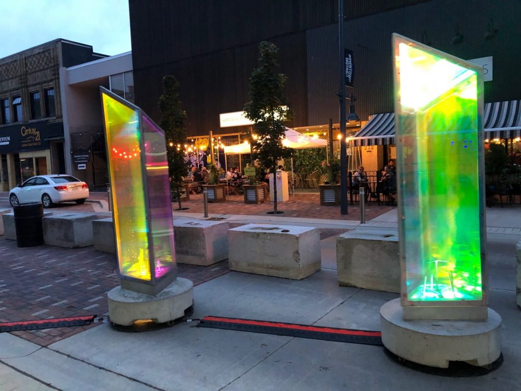 Front Street art installation brightens downtown Belleville