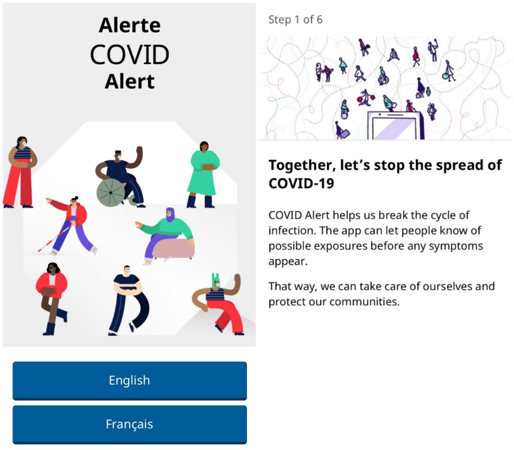 Here's a first look at the government's 'COVID Alert' contact tracing app – MobileSyrup