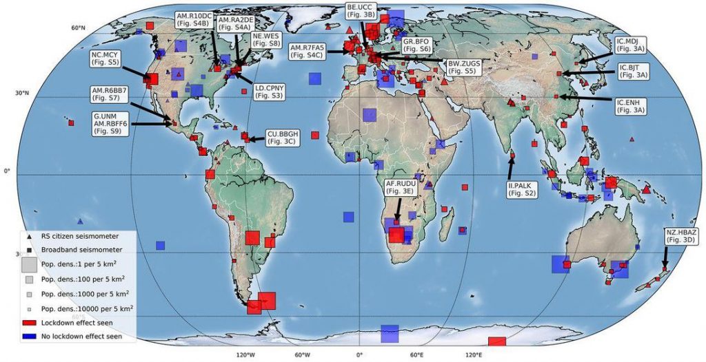 COVID-19 quarantines reduce seismic noise across the globe – CNET