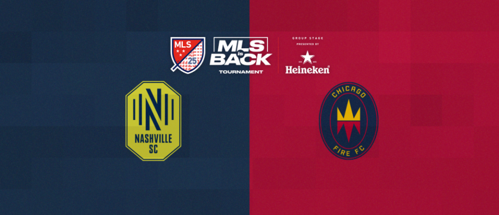 Nashville SC vs. Chicago Fire FC game postponed, two other MLS is Back Tournament games rescheduled – MLSsoccer.com