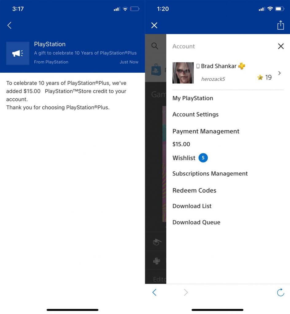 PSA: if you're a PlayStation Plus subscriber, Sony might have gifted you  – MobileSyrup
