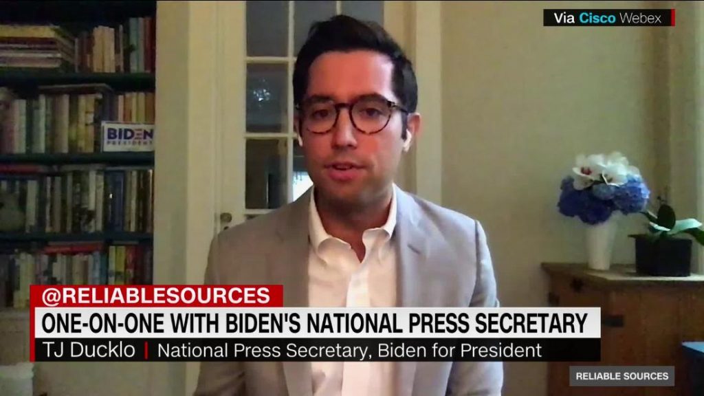 Campaign aide explains Biden's media strategy – CNN