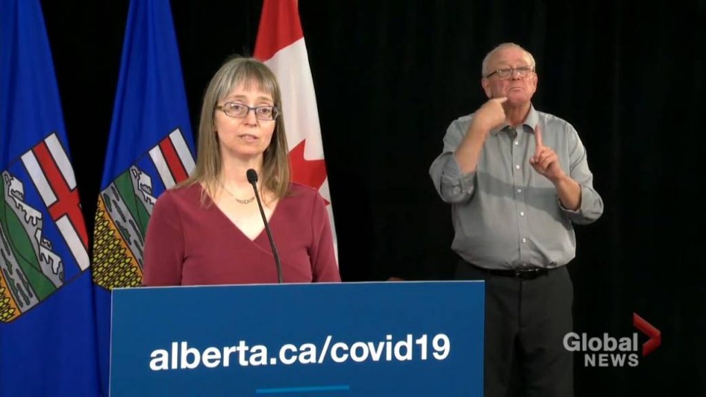 76 new confirmed cases of COVID-19 in Alberta on Thursday, 3 additional deaths – Global News
