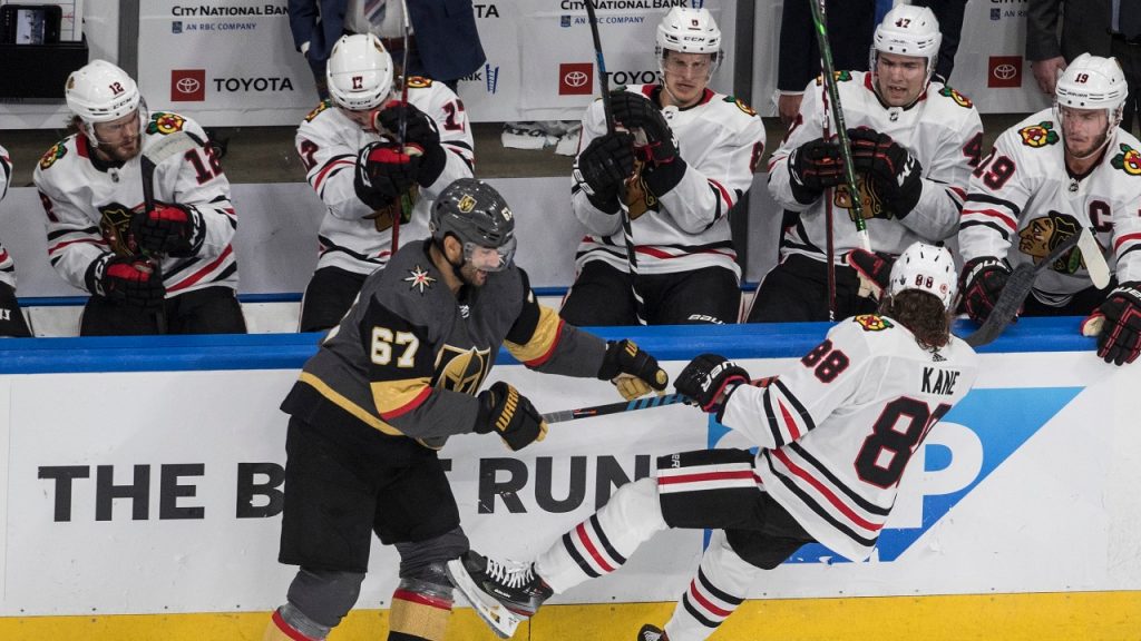 Golden Knights prove too big, too deep for Blackhawks to handle in Round 1 – Sportsnet.ca