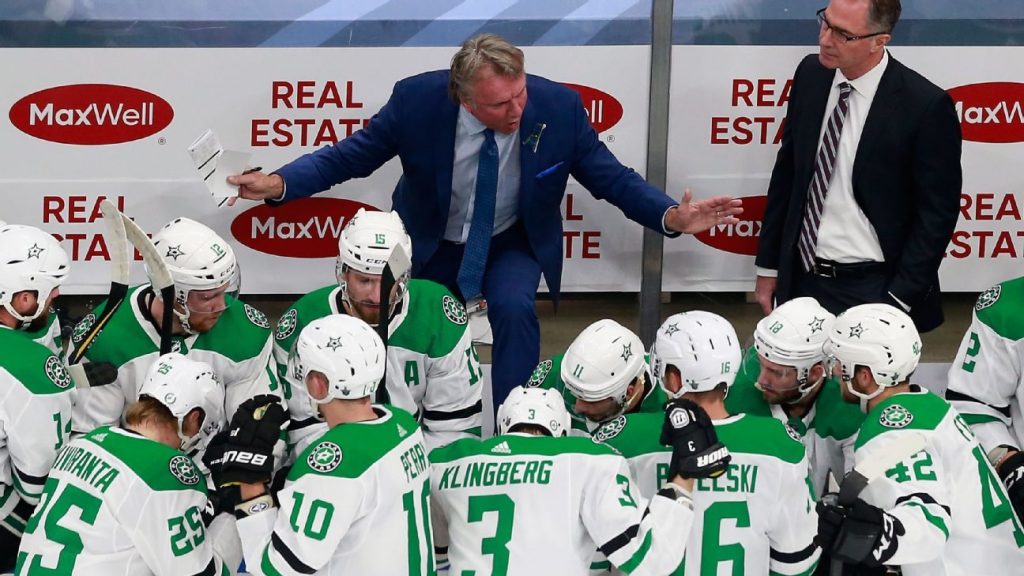 Stars' comeback win typical of wild bubble hockey, coach says – ESPN