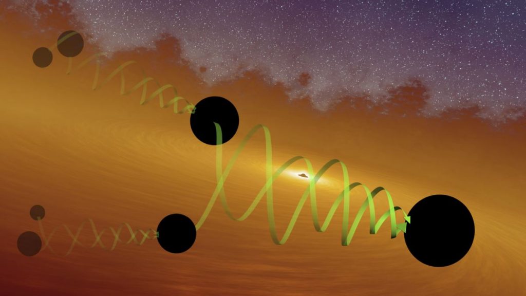 Black Holes Merge Into Unusual Size – VOA Learning English