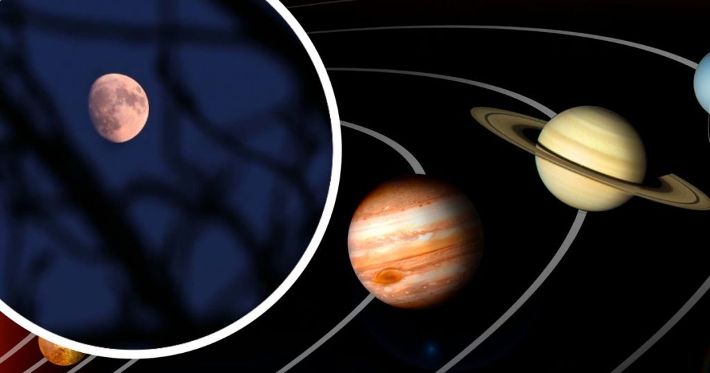 Jupiter and Saturn to make a triangle with the moon – Met Office forecast and when to see them – Gloucestershire Live