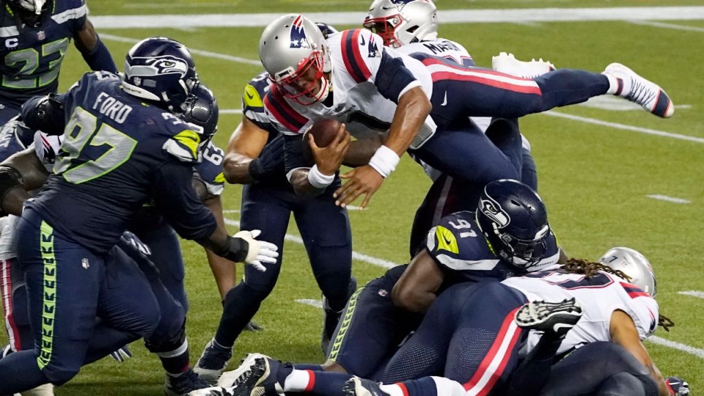 Seahawks stuff Cam Newton on final play, beat Patriots in thriller – Sportsnet.ca