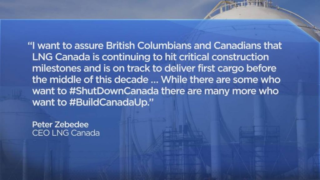LNG can help address climate change, provide safe energy investment: minister – Global News