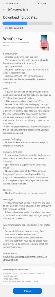 Galaxy S10 series starts getting One UI 2.5 update – SamMobile