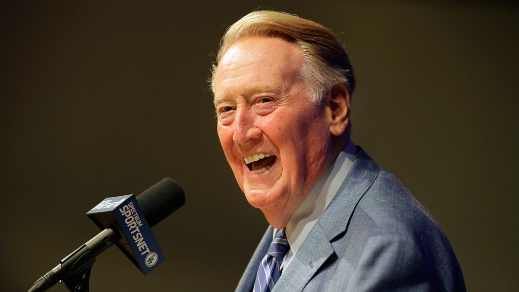 Vin Scully, longtime Dodgers broadcaster, joins social media at 92