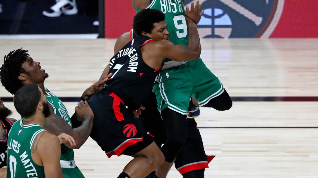Kyle Lowry Credits ‘Balls of Steel’ After Shot Below the Belt – Sports Illustrated