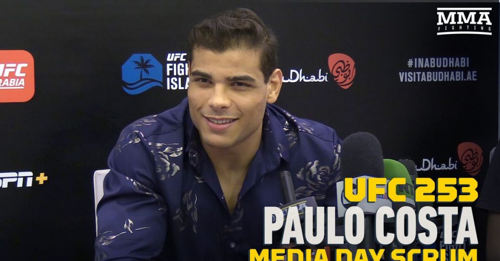 Paulo Costa open to competing in two divisions, would move up for Jon Jones – MMA Fighting